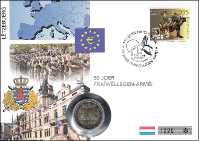 50. OBLETNICA PROSTOVOLJSTVA LUKSEMBURŠKE VOJSKE